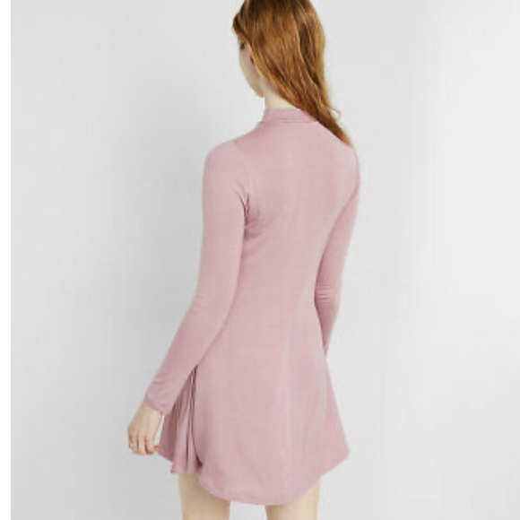 EXPRESS CUT-OUT TRAPEZE CHOKER DRESS - Picture 3 of 6